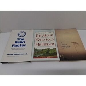 The Reiki Factor Hardcover, The Monk Who Sold His Ferrari Paperback, A...